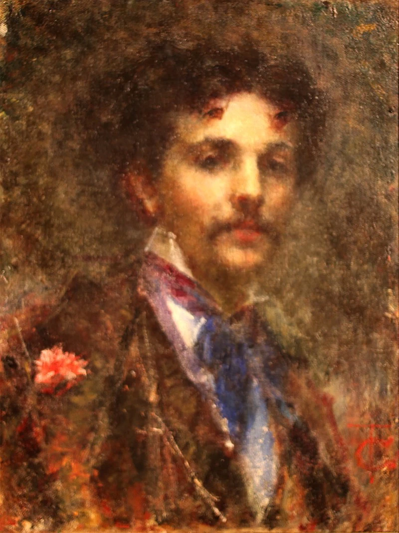 Ritratto di Luigi Luvoni (1872) - Galleria d'Arte Moderna di Milano